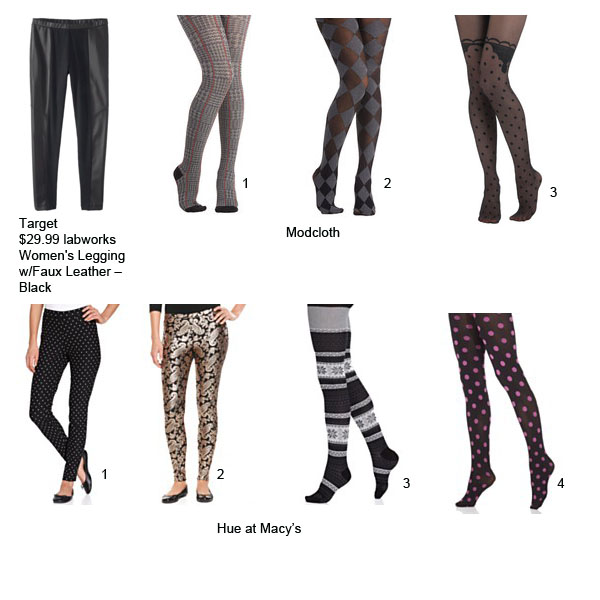 Tuesday Trend Day: Printed Tights and Leggings – Lifestyle of a Fashionista